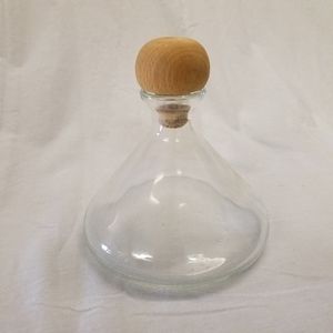 Vintage Italian Bottle w cork Mod Dep